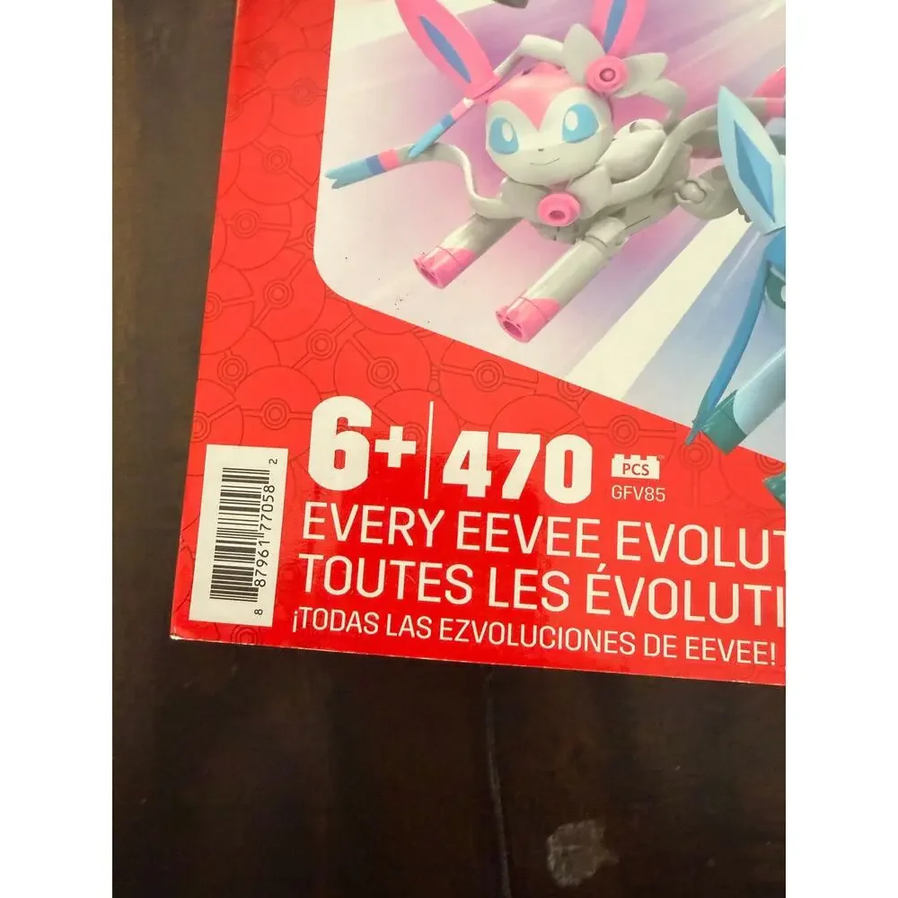2022 Mega Construx Pokémon - Every Eevee Evolution! Building Set (470pcs) NEW